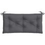 Gartenbank Kissen Stoff Oxford grau anthrazit 110x50x7 cm von , Kissen für Stühle und Sofas - Ref: Foro24-361811, Preis: 32,6...
