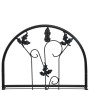Pot rack 3 levels black iron 52x28x128 cm by vidaXL, Pot stands - Ref: Foro24-47097, Price: 60,62 €, Discount: %