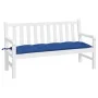 Cojín para banco de jardín tela Oxford azul real 150x50x7 cm de , Cojines para sillas y sofás - Ref: Foro24-361612, Precio: 3...