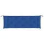 Cojín para banco de jardín tela Oxford azul real 150x50x7 cm de , Cojines para sillas y sofás - Ref: Foro24-361612, Precio: 3...