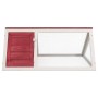 Roter Tierkäfigstall aus Holz von vidaXL, Käfige und Lebensräume für Kleintiere - Ref: Foro24-170854, Preis: 78,43 €, Rabatt: %