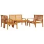 Juego de muebles de jardín 5 pzas madera maciza de acacia de , Conjuntos de jardín - Ref: Foro24-3211800, Precio: 396,72 €, D...