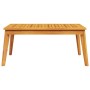 Juego de muebles de jardín 5 pzas madera maciza de acacia