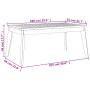 Gartenmöbel Set 3 Stück mit Akazienholzkissen von , Gartensets - Ref: Foro24-3211799, Preis: 397,97 €, Rabatt: %