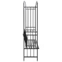 Garden arch with black iron bench 128x50x207 cm by vidaXL, Pergolas, arches and garden trellises - Ref: Foro24-47093, Price: ...
