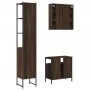 Set de muebles de baño 3 pzas madera contrachapada roble marrón de , Muebles de baño - Ref: Foro24-3214739, Precio: 201,16 €,...