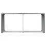 Brennholzkiste anthrazit verzinkter Stahl 330x92x153 cm von vidaXL, Zubehör für Taschen und Brennholzhalter - Ref: Foro24-470...