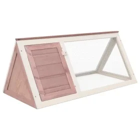 Brauner Tierkäfigstall aus Holz von vidaXL, Käfige und Lebensräume für Kleintiere - Ref: Foro24-170853, Preis: 68,22 €, Rabat...