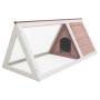 Brauner Tierkäfigstall aus Holz von vidaXL, Käfige und Lebensräume für Kleintiere - Ref: Foro24-170853, Preis: 73,76 €, Rabat...