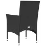 Garden armchairs with cushions 2 pcs black synthetic rattan by , Garden chairs - Ref: Foro24-368108, Price: 125,68 €, Discoun...