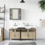 Set de muebles de baño 3 pzas madera contrachapada roble sonoma de , Muebles de baño - Ref: Foro24-3214726, Precio: 189,97 €,...