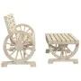 Juego de muebles de jardín 2 piezas madera maciza de abeto de , Conjuntos de jardín - Ref: Foro24-365105, Precio: 225,81 €, D...