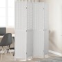 Biombo separador de 4 paneles madera maciza Paulownia blanco de , Divisores de ambientes - Ref: Foro24-358723, Precio: 132,40...