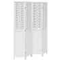 White Paulownia solid wood 4-panel dividing screen by , Room dividers - Ref: Foro24-358723, Price: 121,91 €, Discount: %