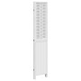 Biombo separador de 4 paneles madera maciza Paulownia blanco de , Divisores de ambientes - Ref: Foro24-358723, Precio: 132,40...