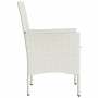 Gartenstühle mit Kissen, 2 Stück, weißes synthetisches Rattan von , Gartenstühle - Ref: Foro24-368115, Preis: 135,93 €, Rabat...