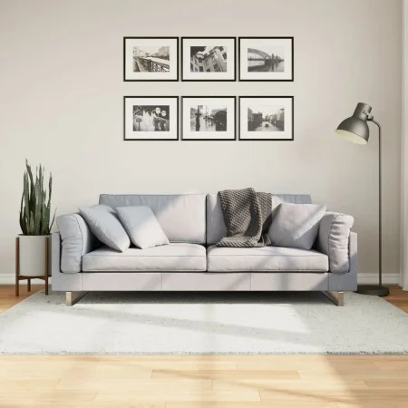 OVIEDO cream short pile rug 140x200 cm by , Rugs - Ref: Foro24-375513, Price: 64,19 €, Discount: %