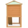 Tierkäfigstall mit doppeltem Holzboden von vidaXL, Käfige und Lebensräume für Kleintiere - Ref: Foro24-170849, Preis: 208,79 ...