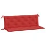 Garden bench cushions 2 pcs Oxford fabric red 150x50x7 cm by , Cushions for chairs and sofas - Ref: Foro24-361703, Price: 44,...