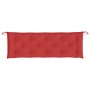 Garden bench cushions 2 pcs Oxford fabric red 150x50x7 cm by , Cushions for chairs and sofas - Ref: Foro24-361703, Price: 44,...