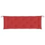 Garden bench cushions 2 pcs Oxford fabric red 150x50x7 cm by , Cushions for chairs and sofas - Ref: Foro24-361703, Price: 44,...