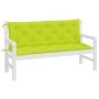 Gartenbankauflagen 2 Stück hellgrün 150x50x7 cm von , Kissen für Stühle und Sofas - Ref: Foro24-361708, Preis: 44,25 €, Rabat...