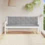 Cojines de banco de jardín 2 uds tela Oxford gris 180x50x7 cm de , Cojines para sillas y sofás - Ref: Foro24-361717, Precio: ...