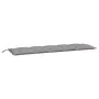 Garden Bench Cushions 2 Pcs Gray Oxford Fabric 180x50x7 cm by , Cushions for chairs and sofas - Ref: Foro24-361717, Price: 51...