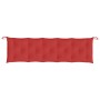 Gartenbankauflagen 2 Stk. Oxford-Stoff rot 180x50x7 cm von , Kissen für Stühle und Sofas - Ref: Foro24-361722, Preis: 51,72 €...