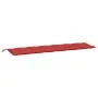 Gartenbankauflagen 2 Stk. Oxford-Stoff rot 200x50x7 cm von , Kissen für Stühle und Sofas - Ref: Foro24-361741, Preis: 59,54 €...