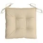 Garden pallet cushions 2 pcs beige Oxford fabric 50x50x7 cm by , Cushions for chairs and sofas - Ref: Foro24-361516, Price: 2...