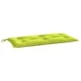 Garden bench cushion Oxford fabric light green 100x50x7 cm by , Cushions for chairs and sofas - Ref: Foro24-361575, Price: 21...