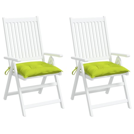 Gartenpalettenkissen 2 Stück grüner Oxford-Stoff 50x50x7 cm von , Kissen für Stühle und Sofas - Ref: Foro24-361540, Preis: 26...
