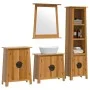 Badezimmermöbel-Set 4-teilig aus massivem Kiefernholz von , Badezimmermöbel - Ref: Foro24-3223464, Preis: 806,61 €, Rabatt: %