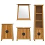 Badezimmermöbel-Set 4-teilig aus massivem Kiefernholz von , Badezimmermöbel - Ref: Foro24-3223464, Preis: 806,61 €, Rabatt: %