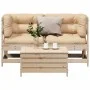 Juego de muebles de jardín 3 pzas y cojines madera maciza pino de , Conjuntos de jardín - Ref: Foro24-3250756, Precio: 323,12...
