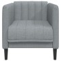 Hellgrauer Stoffsessel von , Sofas - Ref: Foro24-372595, Preis: 124,68 €, Rabatt: %