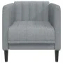 Light gray fabric armchair by , Sofas - Ref: Foro24-372595, Price: 123,27 €, Discount: %
