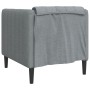 Hellgrauer Stoffsessel von , Sofas - Ref: Foro24-372595, Preis: 124,68 €, Rabatt: %