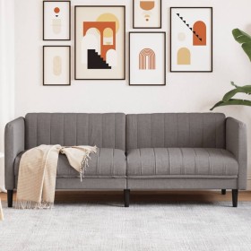 3 seater sofa taupe gray fabric by , Sofas - Ref: Foro24-372618, Price: 267,95 €, Discount: %