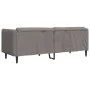 3 seater sofa taupe gray fabric by , Sofas - Ref: Foro24-372618, Price: 263,61 €, Discount: %