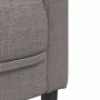 3 seater sofa taupe gray fabric by , Sofas - Ref: Foro24-372618, Price: 263,61 €, Discount: %