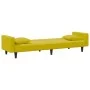 Yellow velvet 2-piece sofa set with cushions by , Sofas - Ref: Foro24-3216272, Price: 317,64 €, Discount: %