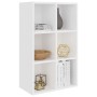 White engineered wood shelf/sideboard 66x30x98 cm by vidaXL, Bookcases and shelves - Ref: Foro24-800342, Price: 57,21 €, Disc...