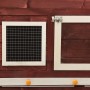 Solid white fir and mocha wood hutch 140x63x120 cm by vidaXL, Cages and habitats for small animals - Ref: Foro24-170870, Pric...