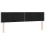 Bed frame with black velvet headboard 120x190 cm by , Beds and slatted bases - Ref: Foro24-3270574, Price: 153,28 €, Discount: %