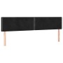 Estructura de cama con cabecero terciopelo negro 120x190 cm de , Camas y somieres - Ref: Foro24-3270574, Precio: 155,42 €, De...