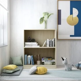 Sonoma oak engineered wood shelf 60x24x76 cm by vidaXL, Bookcases and shelves - Ref: Foro24-800858, Price: 39,68 €, Discount: %