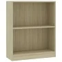 Estantería madera de ingeniería roble Sonoma 60x24x76 cm de vidaXL, Librerías y estanterías - Ref: Foro24-800858, Precio: 40,...