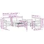 6-teiliges Gartenmöbel-Set mit Kissen aus massivem Weißkiefernholz von , Gartensets - Ref: Foro24-3250825, Preis: 549,67 €, R...